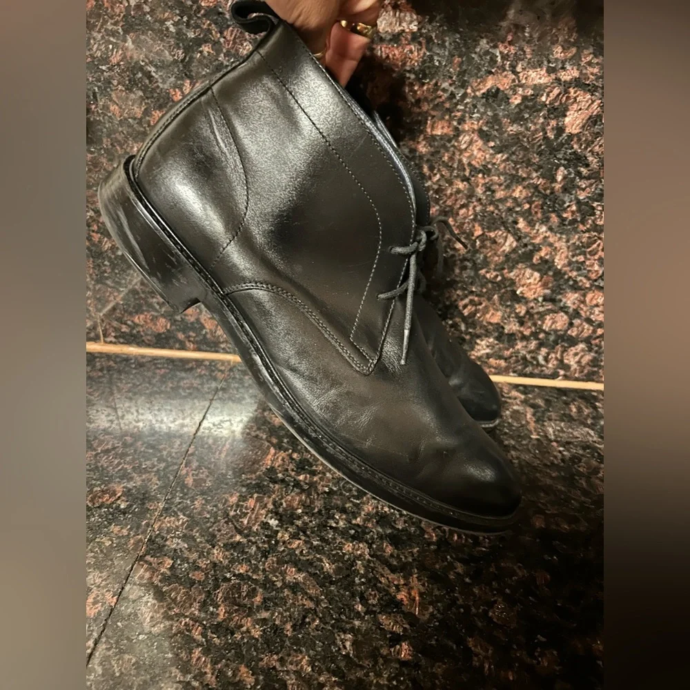 Cole Haan Kennedy Grand Waterproof Chukka leather Boot Black 13